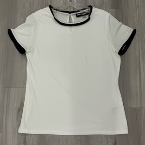 KARL LAGERFELD PARIS white tee